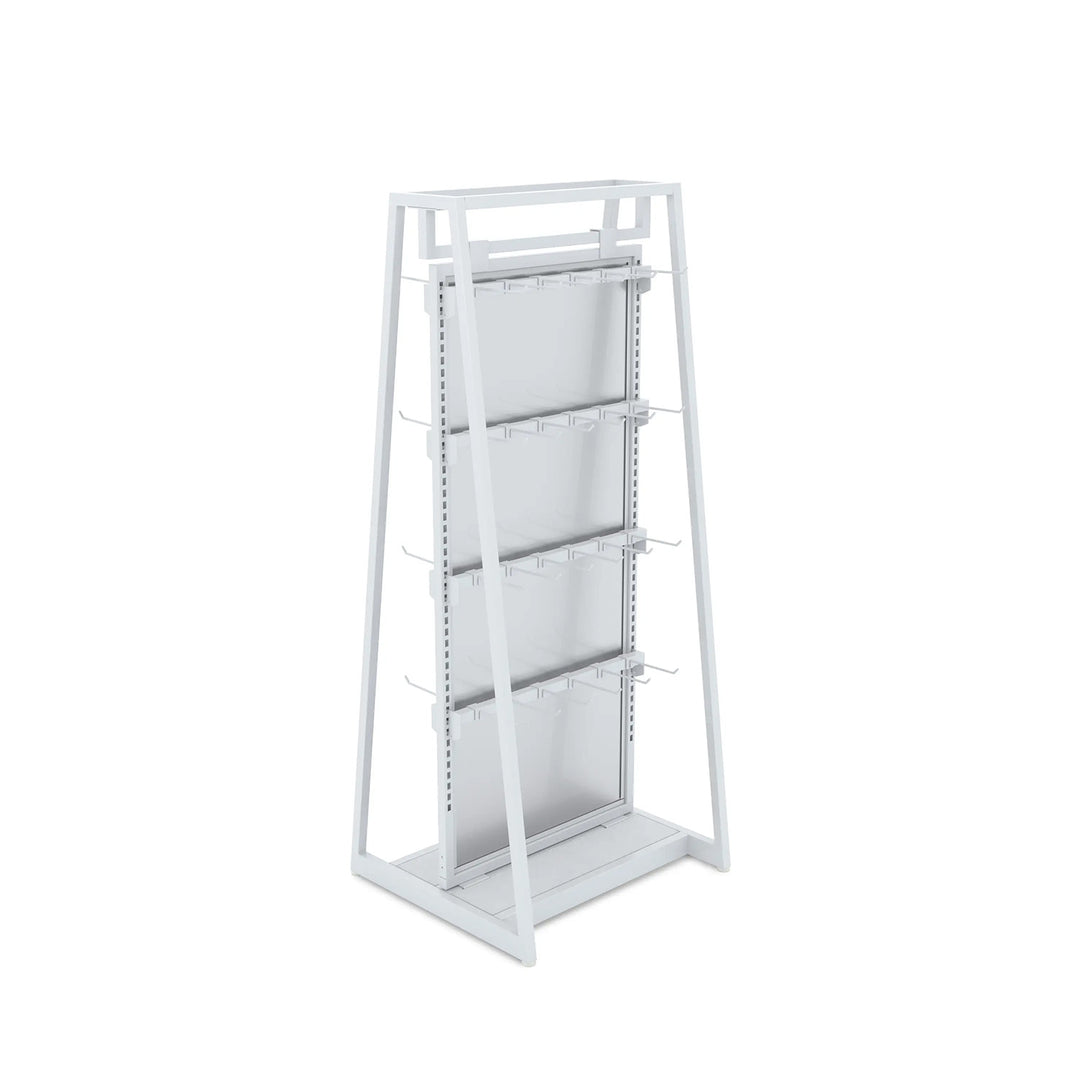 Aspect 24" Floor Merchandiser with Display Hooks - Kit 4
