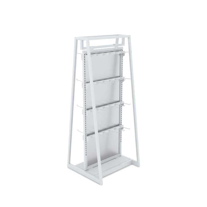 Aspect 24" Floor Merchandiser with Display Hooks - Kit 4