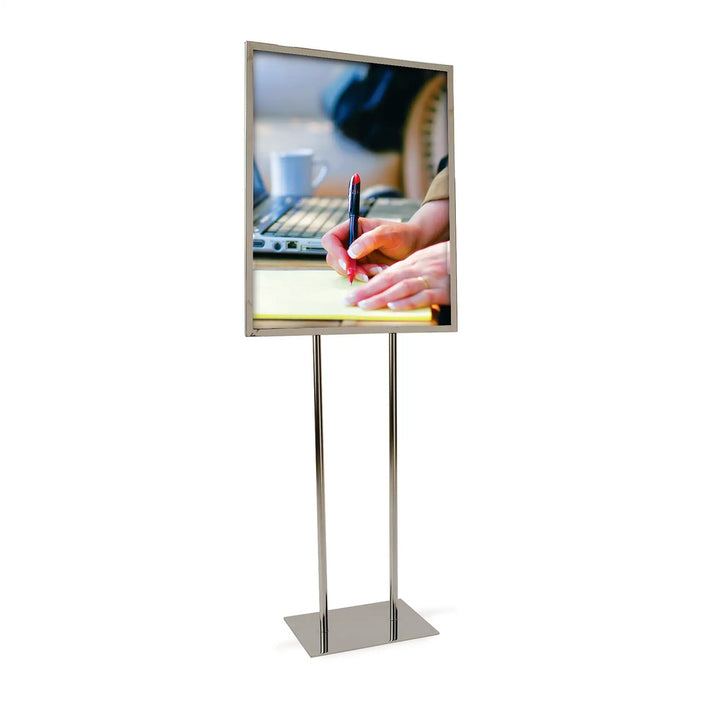 22" x 28" Bulletin Sign Holder with Flat Base