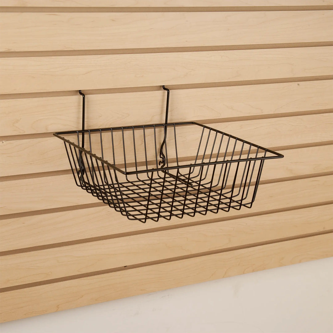 Slatwall Small Basket - Pack of 6