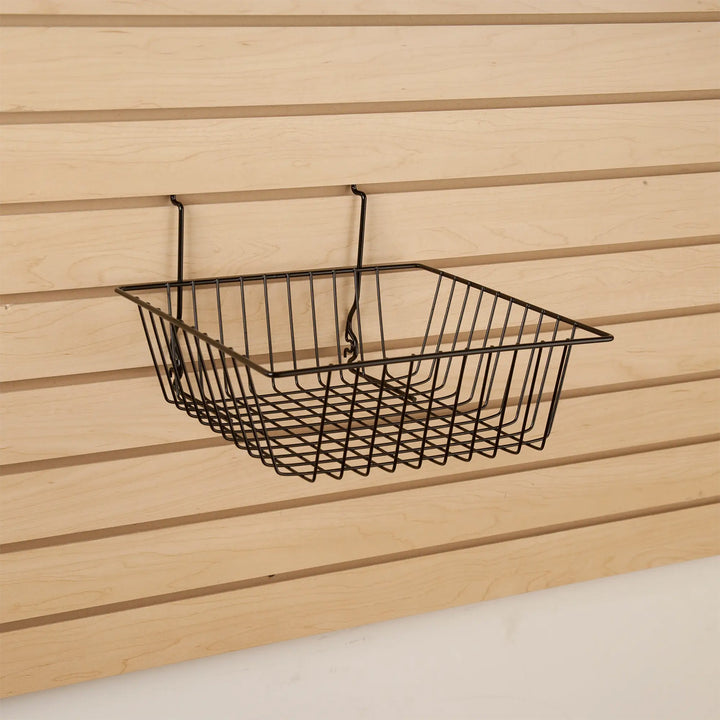 Slatwall Small Basket - Pack of 6