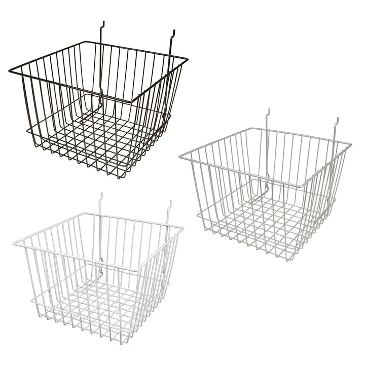 Slatwall Deep Basket - Pack of 6