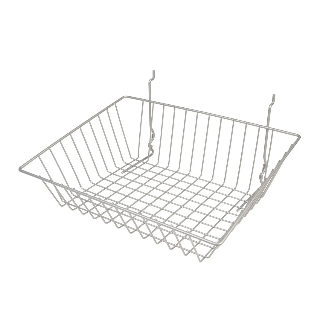 Slatwall Sloping Basket - Pack of 6