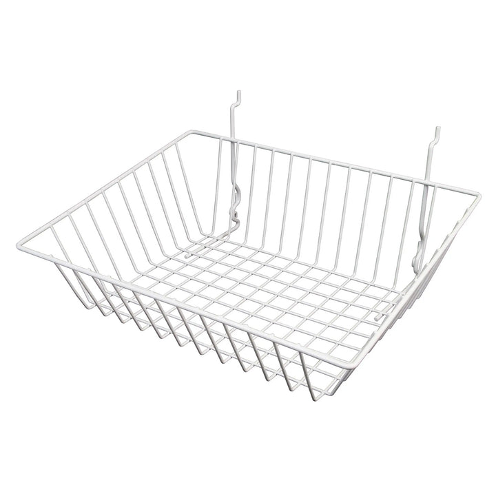 Slatwall Sloping Basket - Pack of 6