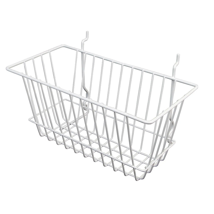 Slatwall Narrow Basket - Pack of 6