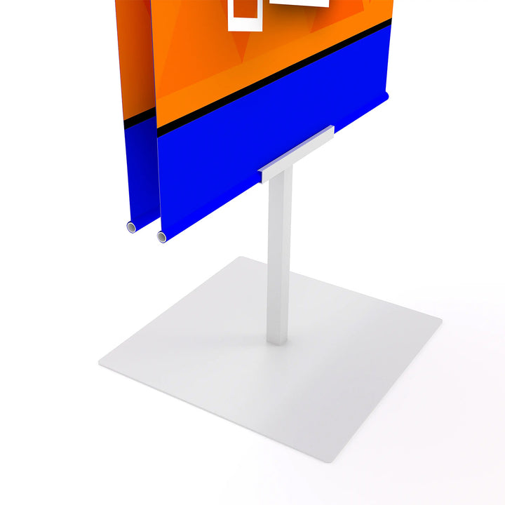 Adjustable Floor Standing Banner Display - Stand Only, No Banner Included