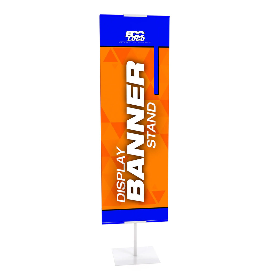 Adjustable Floor Standing Banner Display - Stand Only, No Banner Included
