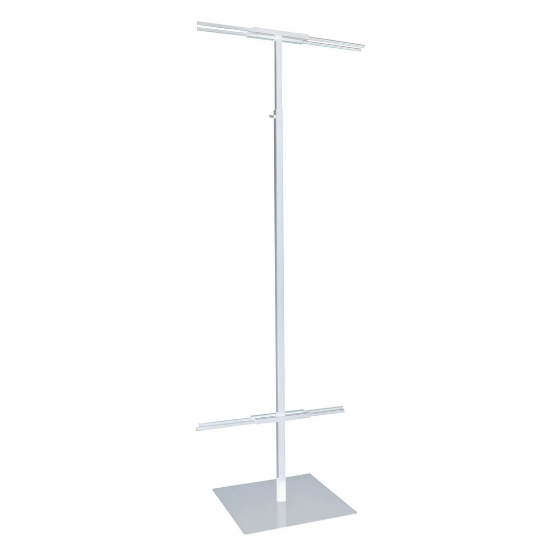 Adjustable Floor Standing Banner Display - Stand Only, No Banner Included