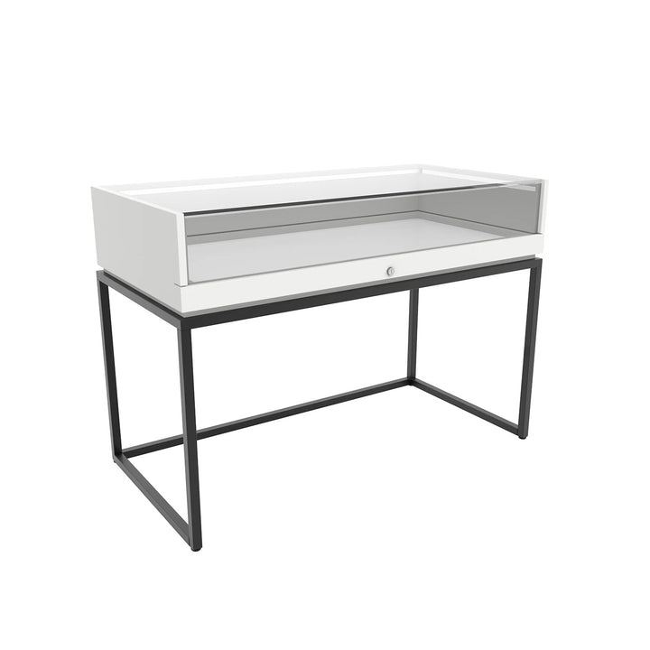 Deluxe Retail Display Case with Open Base