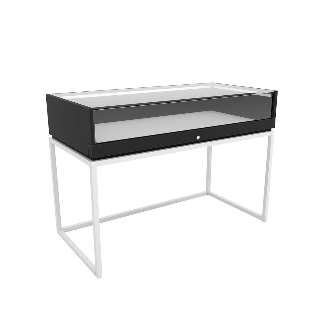 Deluxe Retail Display Case with Open Base