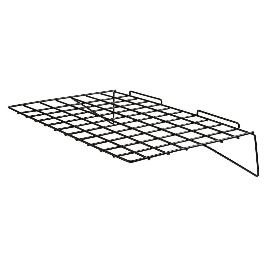 23-3/8"W x 14"L Straight Wire Shelf for Slatwall - 6 Pack