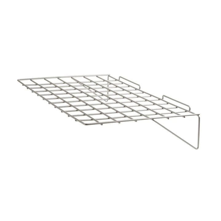 23-3/8"W x 14"L Straight Wire Shelf for Slatwall - 6 Pack