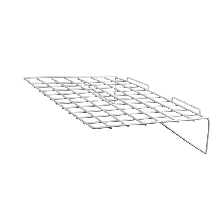 23-3/8"W x 14"L Straight Wire Shelf for Slatwall - 6 Pack