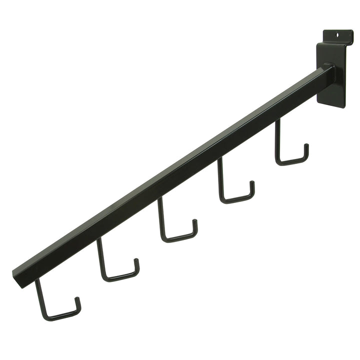5-Hook Waterfall with Square Tubing for Slatwall