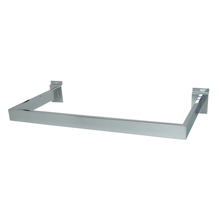 U-Shaped Rectangular Tubing Hangrail for Slatwall