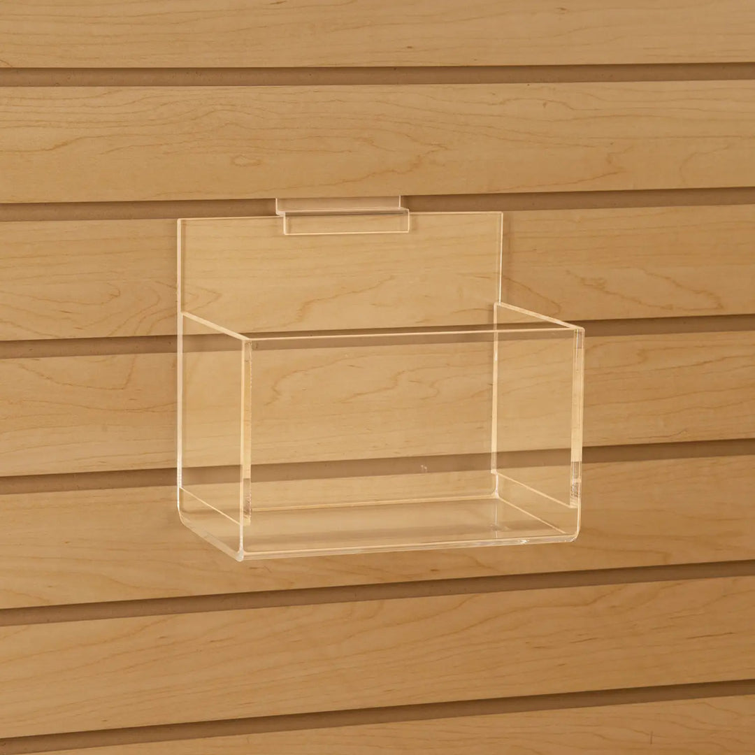 Acrylic Hosiery Bins for Slatwall