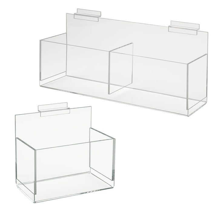 Acrylic Hosiery Bins for Slatwall