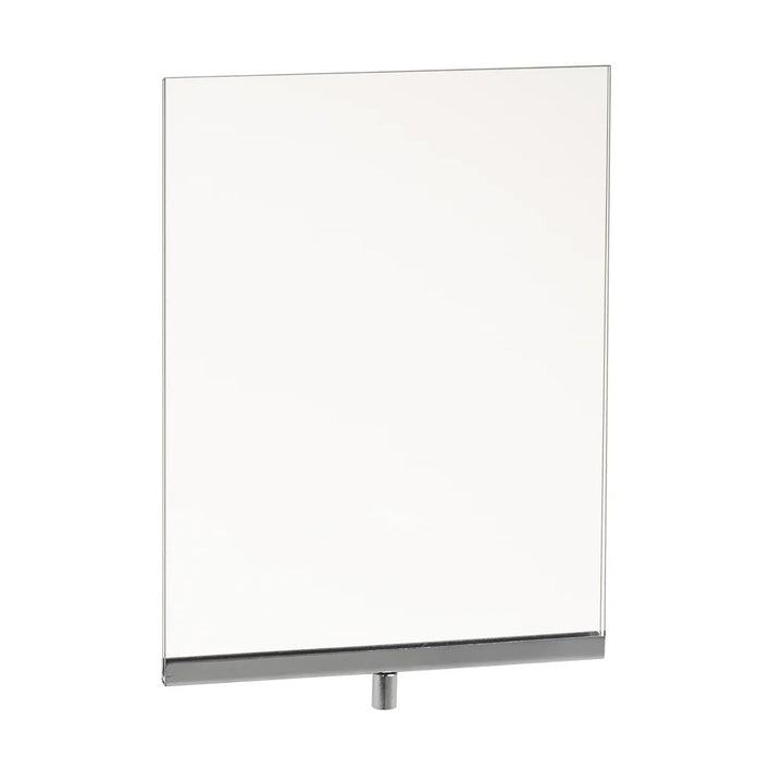 Acrylic Sign Holder with Chrome Channel
