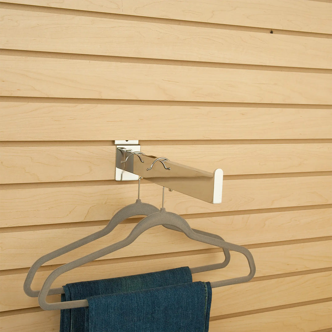 Extendable Straight Arm for Slatwall