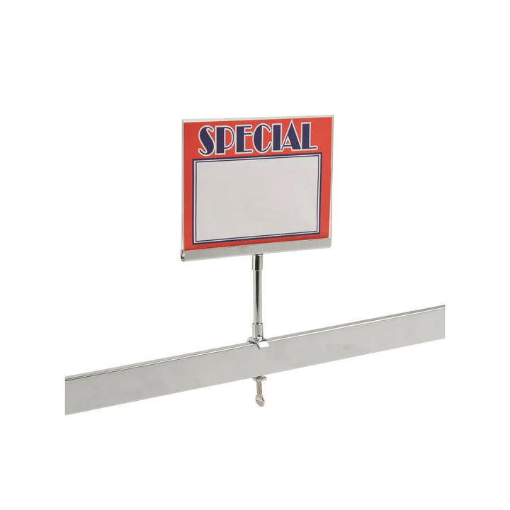 Sign Holder Clamp for Round, Square or Rectangular Tubing w/ 3/8" Fitting