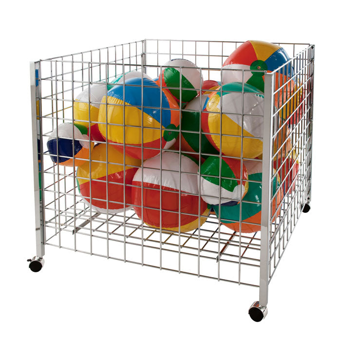 36" Square Wire Dump Bin