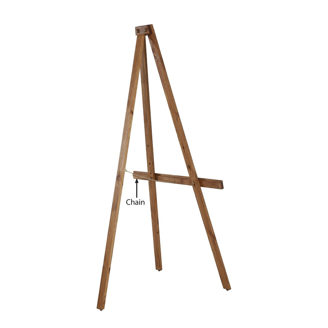 Basic Easel, Natural Wood - 64.96"H