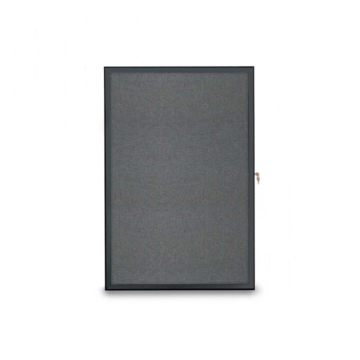 Slim Style Radius Indoor Enclosed Cork/Fabric Board