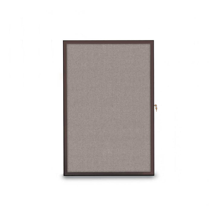 Slim Style Radius Indoor Enclosed Cork/Fabric Board