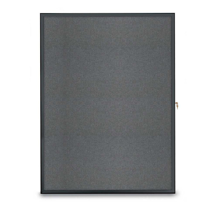 Slim Style Radius Indoor Enclosed Cork/Fabric Board
