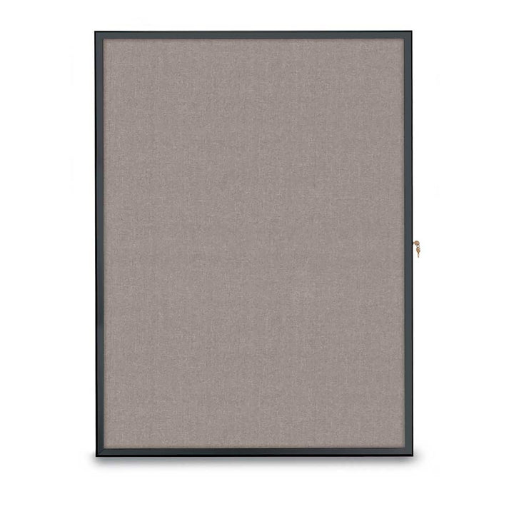 Slim Style Radius Indoor Enclosed Cork/Fabric Board
