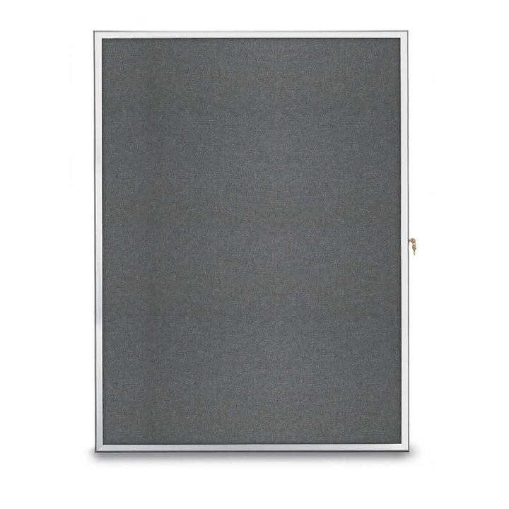 Slim Style Radius Indoor Enclosed Cork/Fabric Board