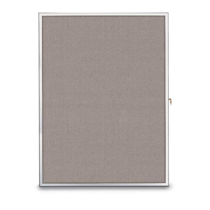 Slim Style Radius Indoor Enclosed Cork/Fabric Board