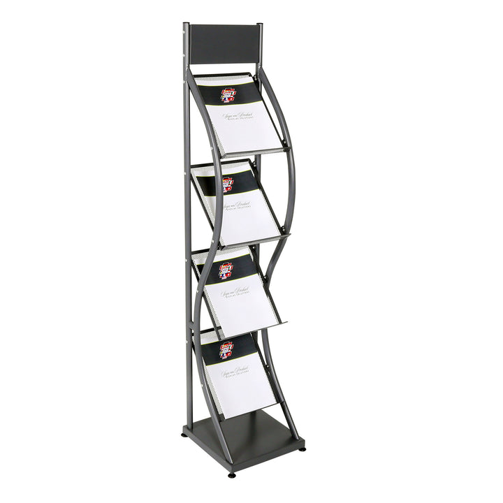 Torza Brochure Stand 54.75"H