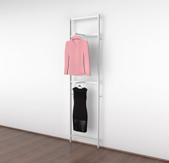 Faceout clothing top rack